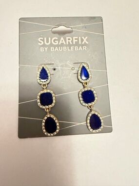 Sugarfix by Baublebar Blue Dangling Earrings
